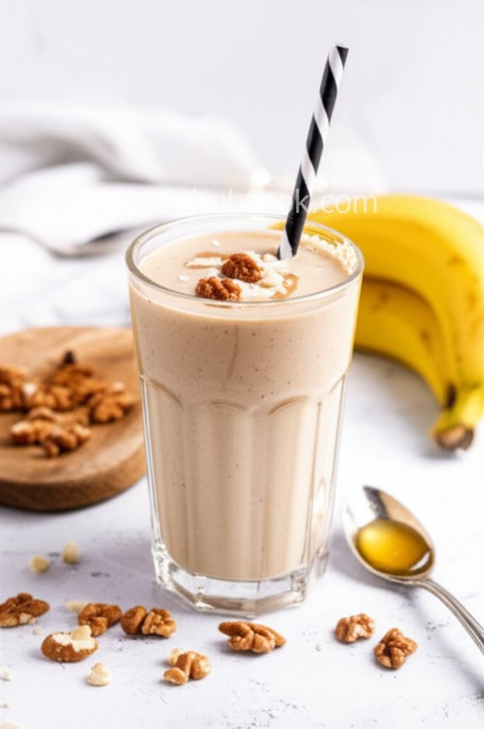 Peanut Butter and Banana Smoothie