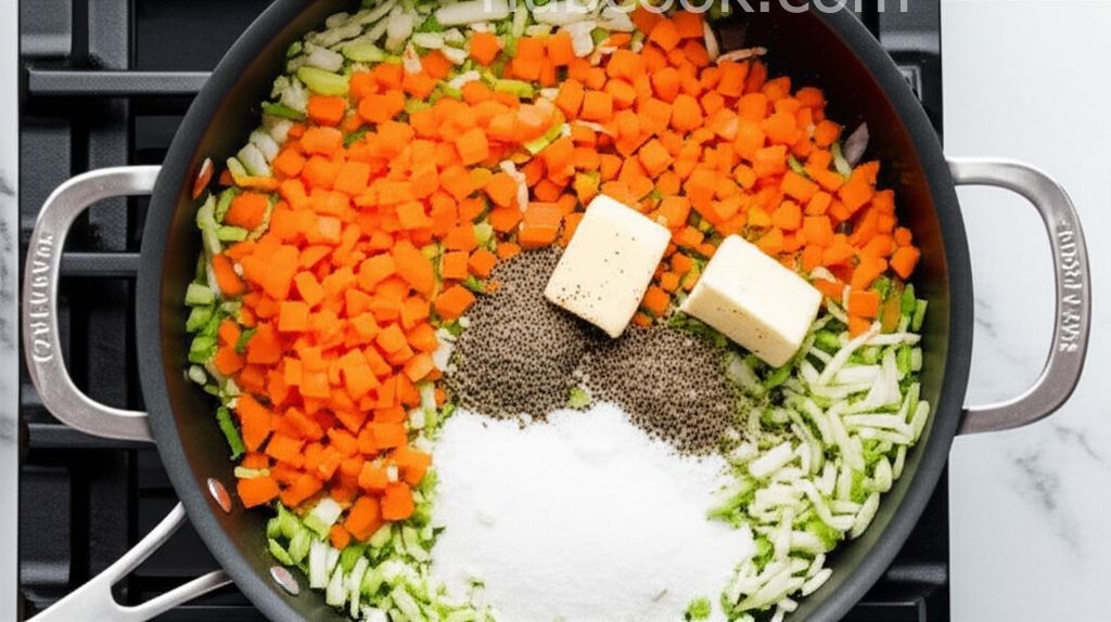 Sauteed Carrots and Leeks