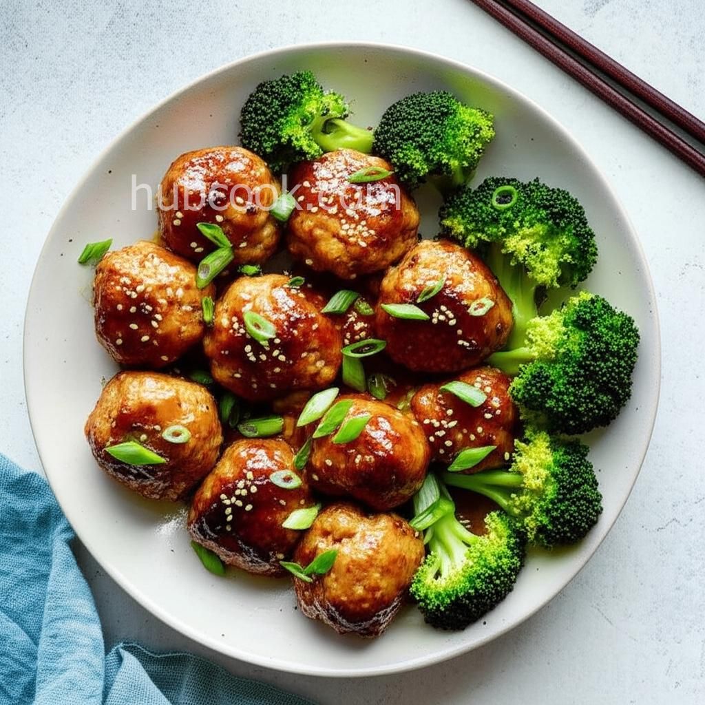 Teriyaki Chicken Meatballs