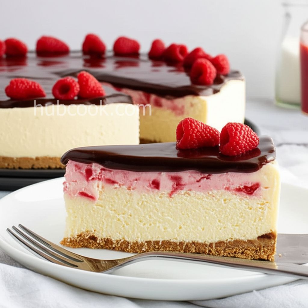 Chocolate Raspberry Cheesecake