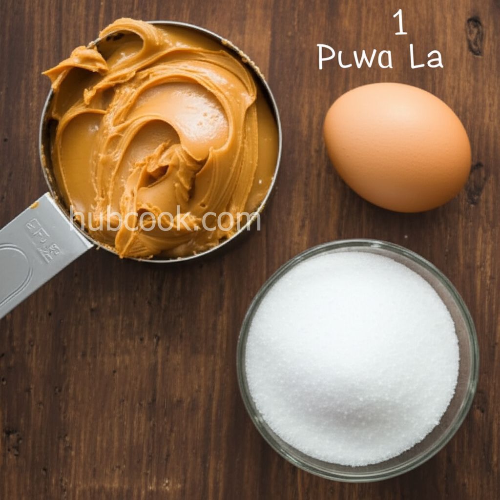 Flourless Peanut Butter Cookies