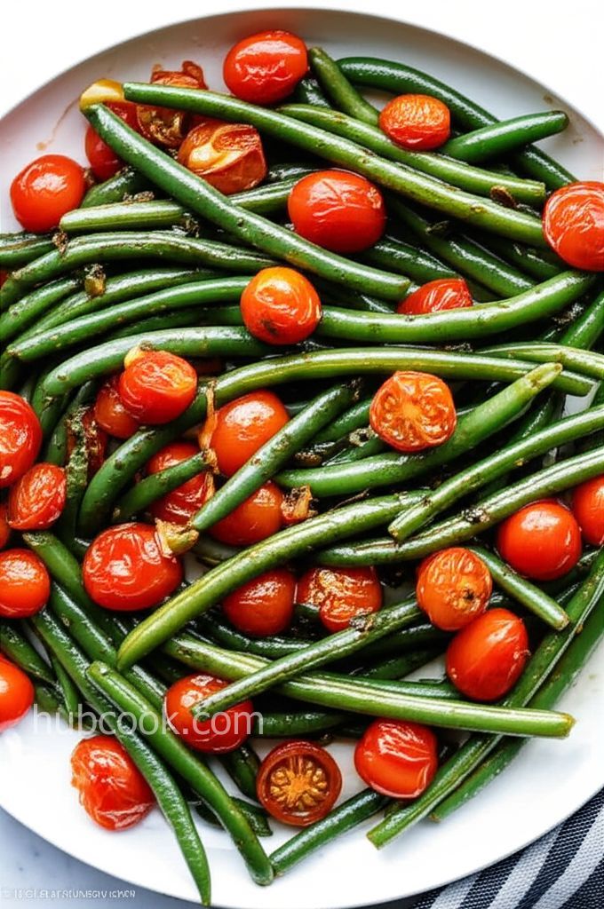 Green Beans with Cherry Tomatoes