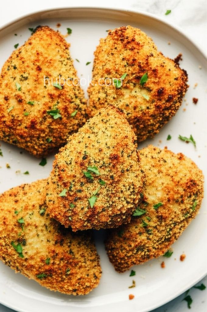 Oven Fried Parmesan Chicken