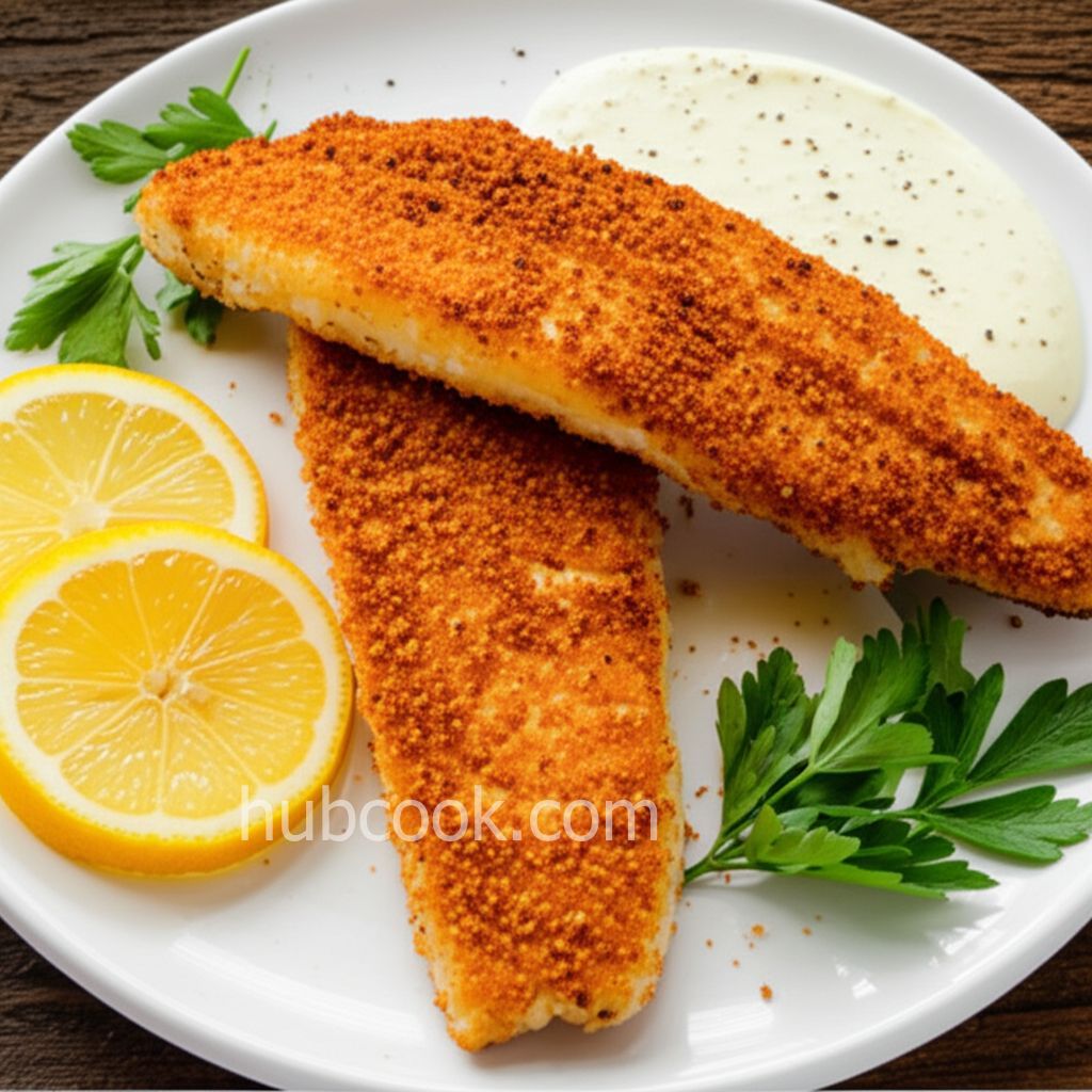 Pecan-Crusted Walleye