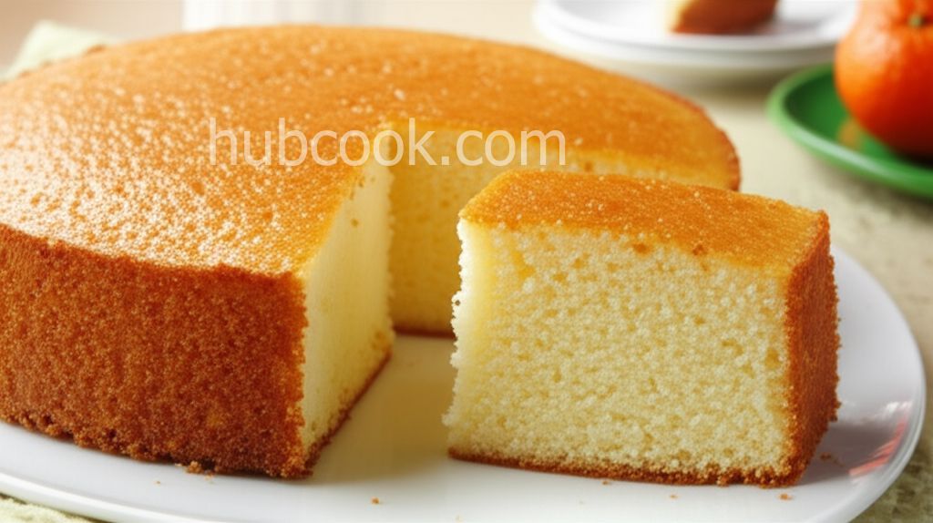 Plain Eggless Cake