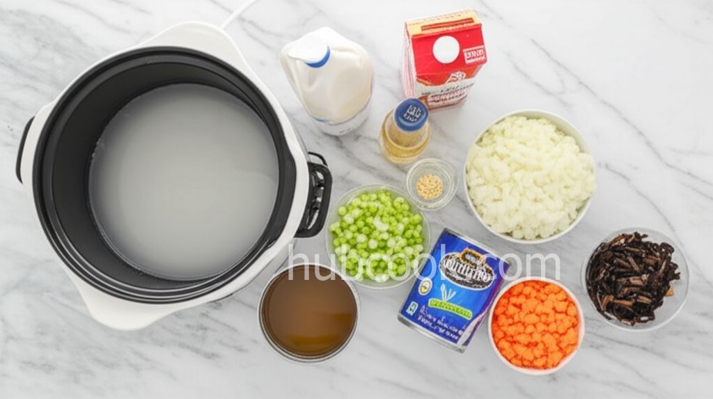 Slow Cooker 5-Mushroom Barley Soup
