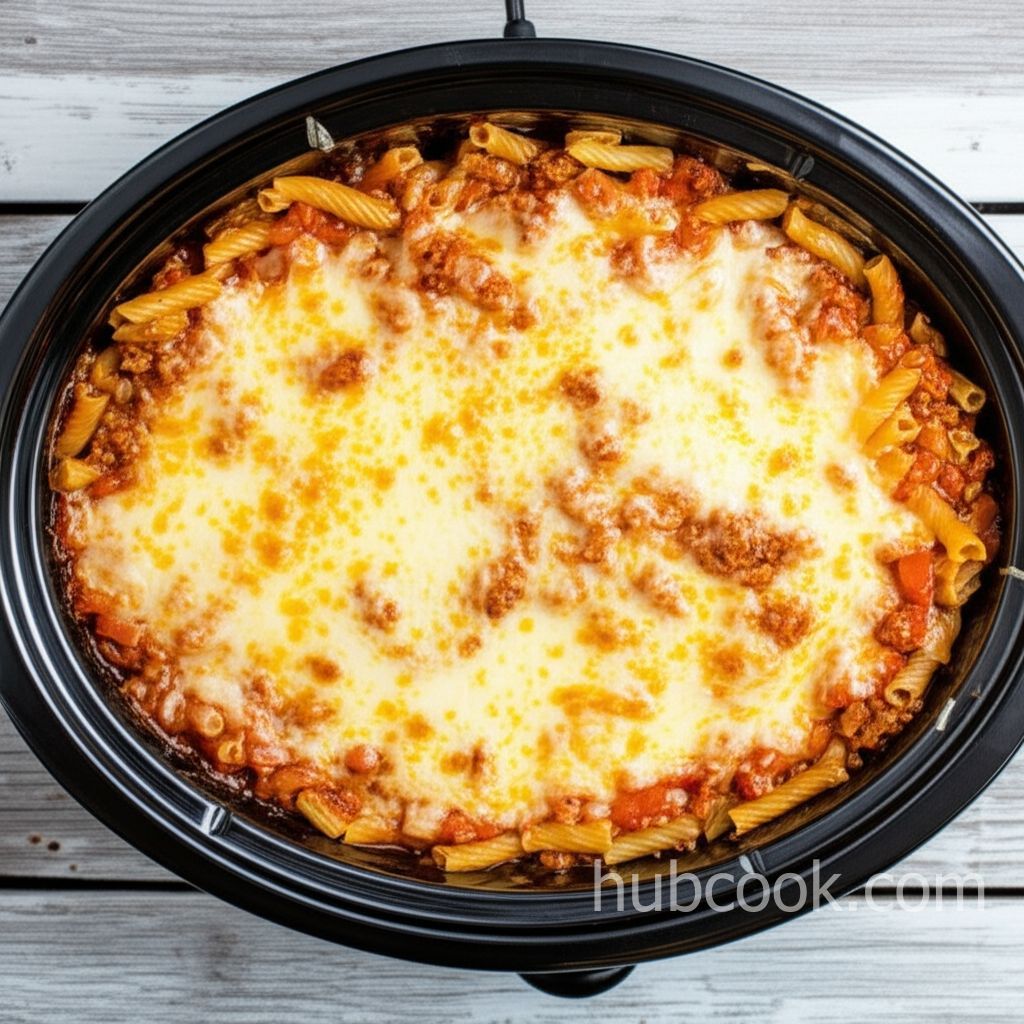 Slow Cooker Baked Ziti