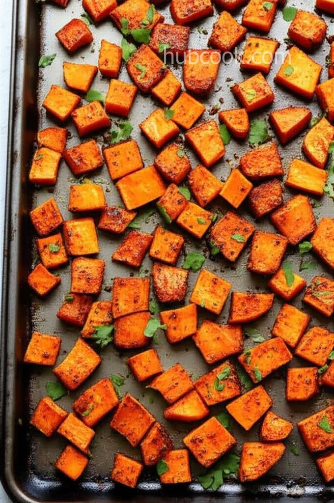 Sweet and Spicy Sweet Potatoes