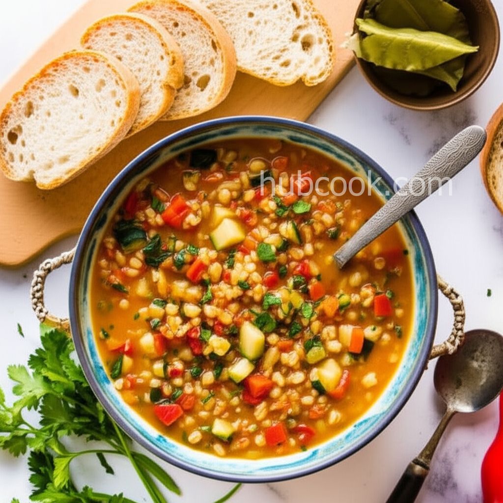 Beaker's Vegetable Barley Soup
