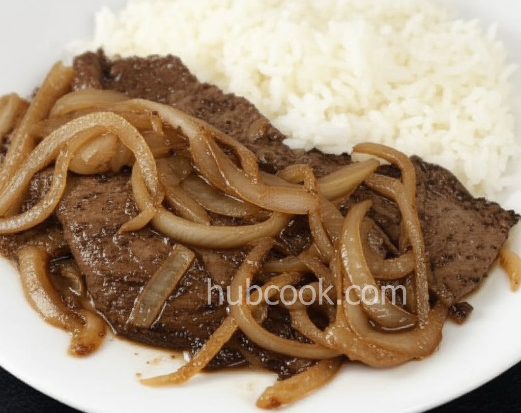 Bistec Encebollado (Cuban Steak and Onions)