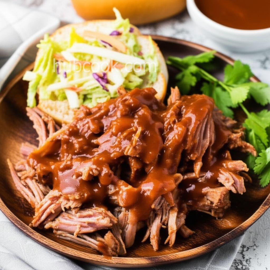 Bourbon Mango Pulled Pork