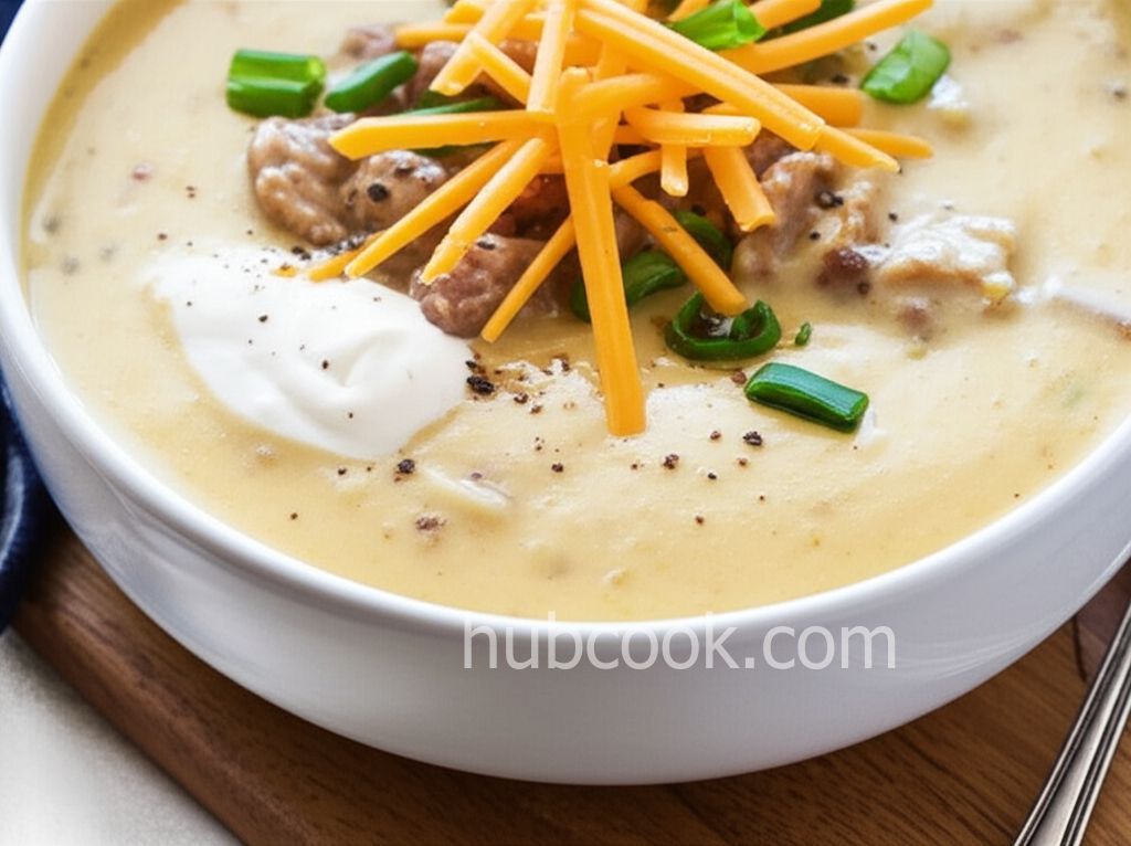 Brett's Slow Cooker Loaded Baked Potato Soup