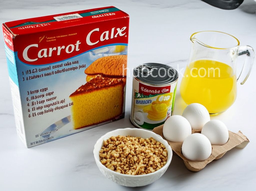Carrot Cake from a Mix