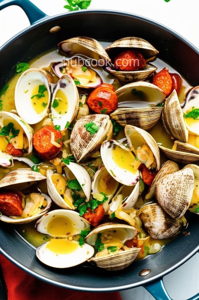 Chorizo Steamed Clams