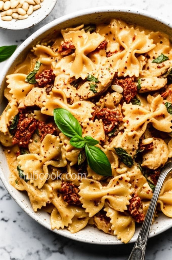 Creamy Chicken and Sundried Tomato Pasta