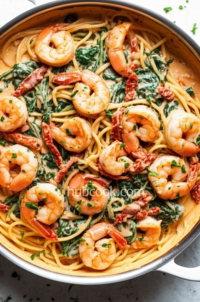 Creamy Tuscan-Inspired Shrimp