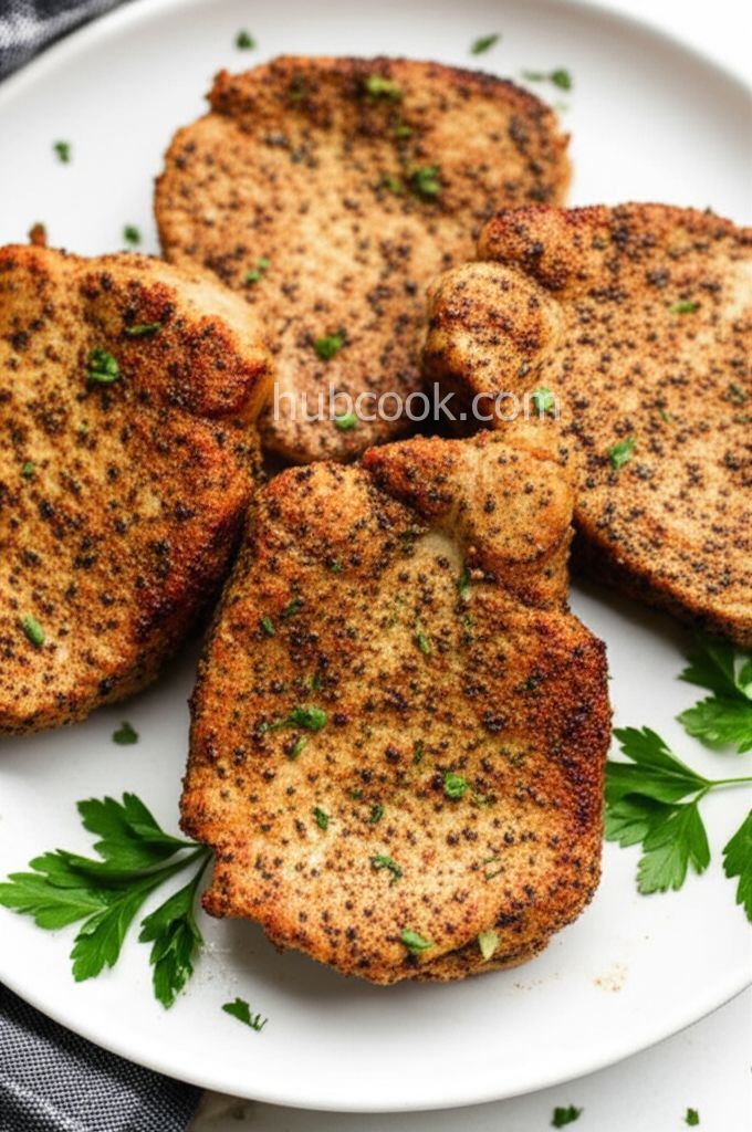 Herbed Pork Chops with Homemade Rub