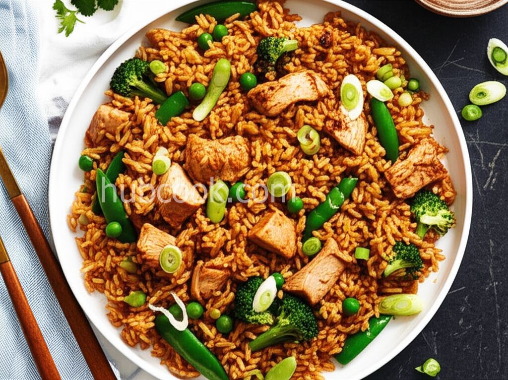 Instant Pot Chicken Fried Rice
