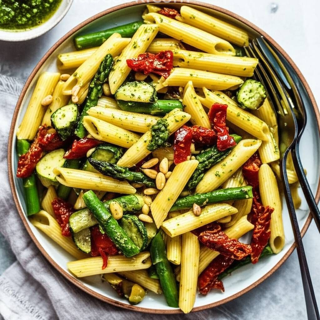 Pesto Penne Primavera