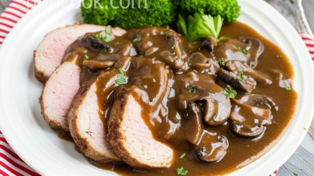 Pork Tenderloin with Marsala Sauce