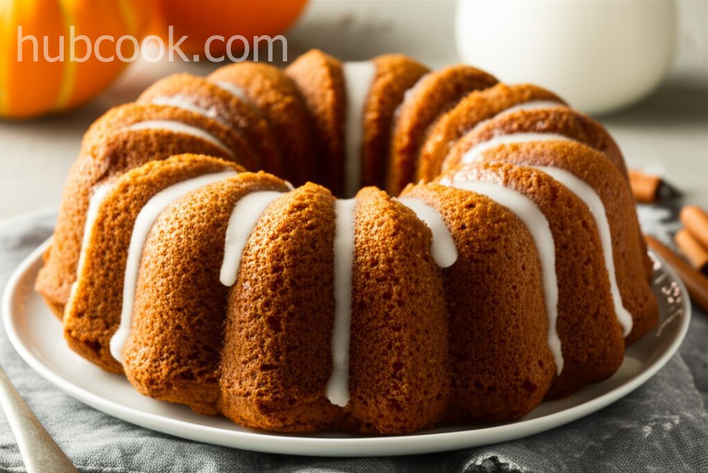 Pumpkin-Cream Cheese Bundt Cake