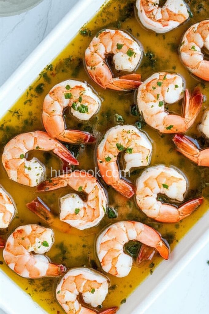 Shrimp Scampi Bake