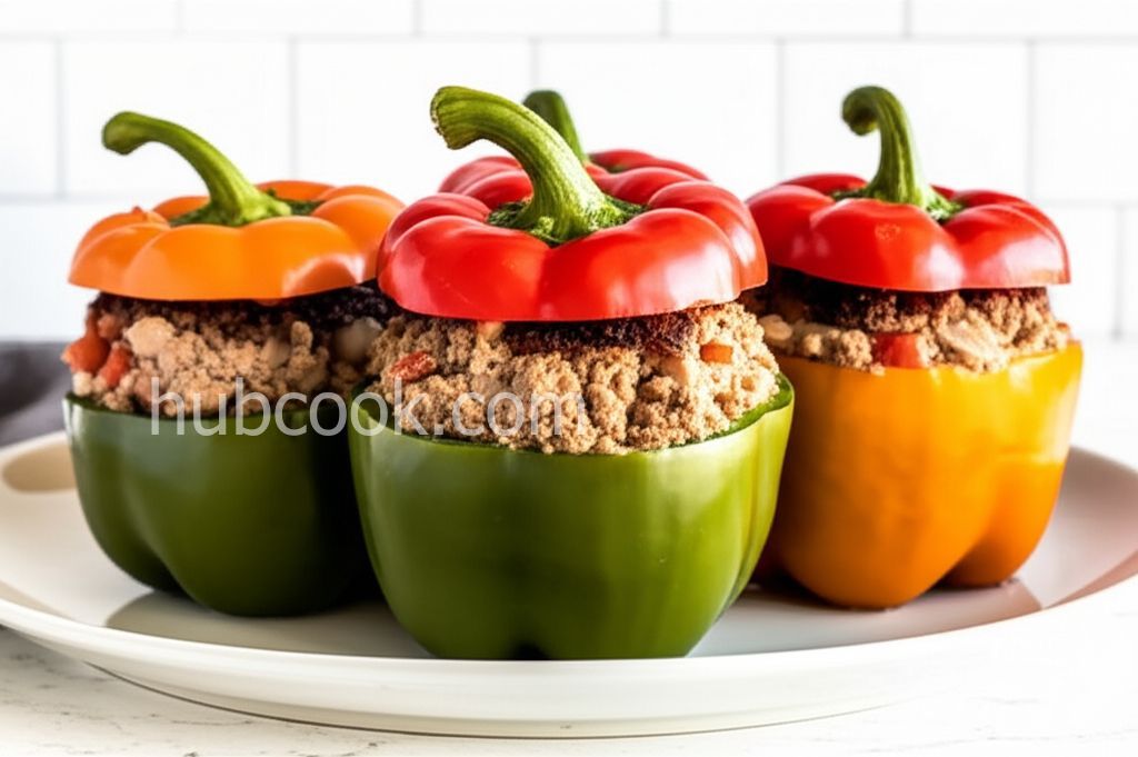 Slow Cooker Stuffed Peppers