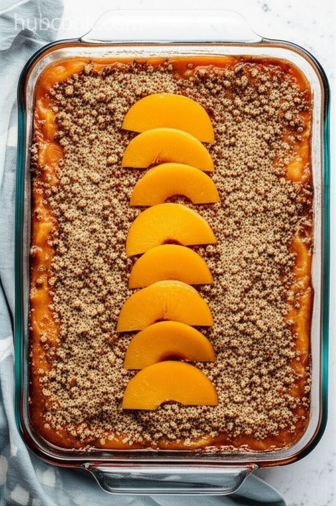 Sweet Potato Peach Bake
