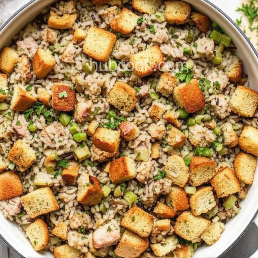 Wild Rice Stuffing for Turkey