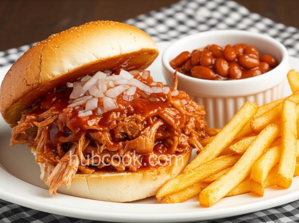 Zesty Pulled Pork Sandwiches