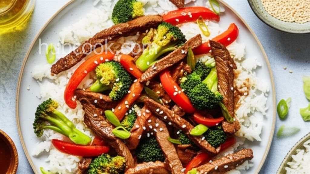 Air Fryer Crispy Beef and Broccoli