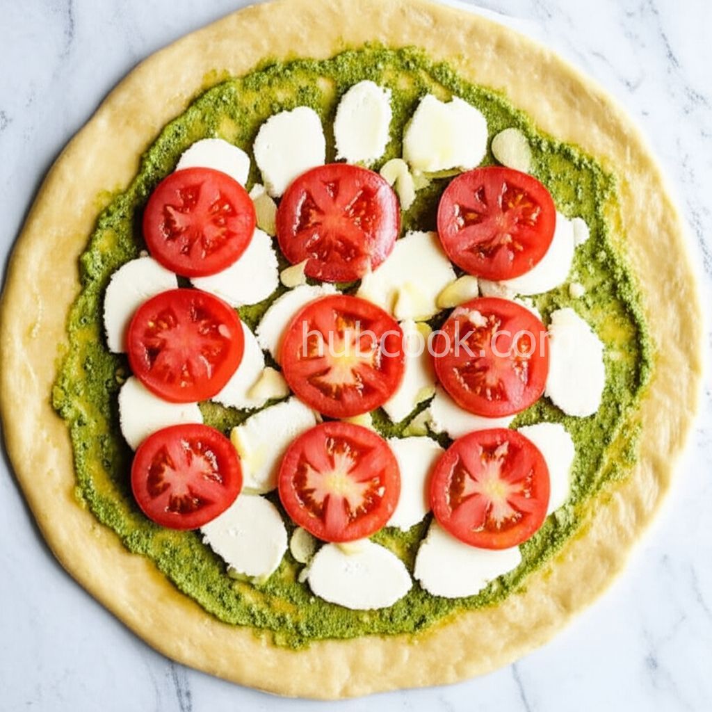 Arugula and Goat Cheese Pizza