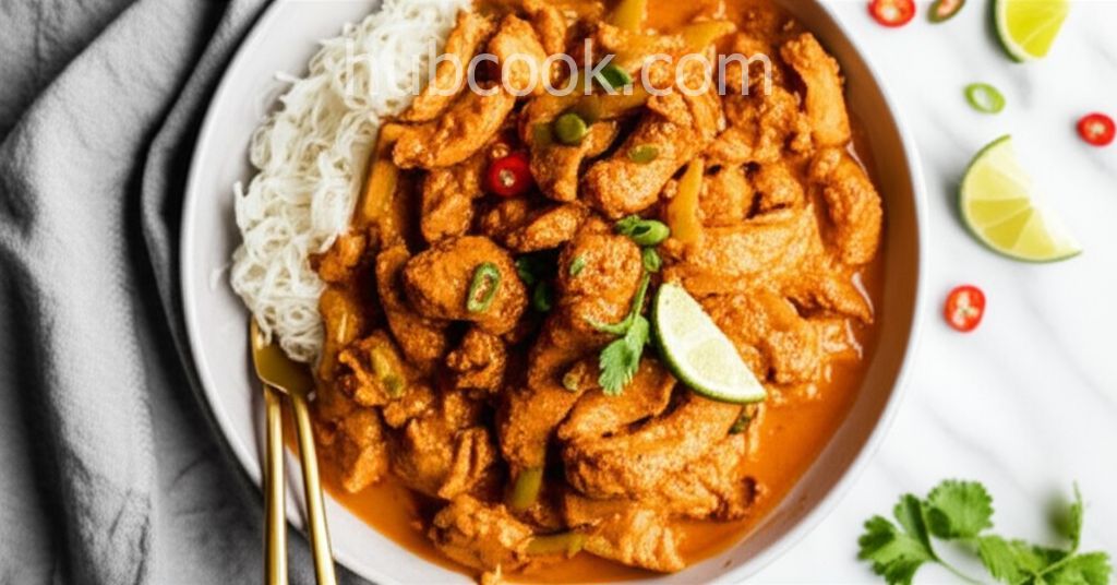 Five-Ingredient Red Curry Chicken