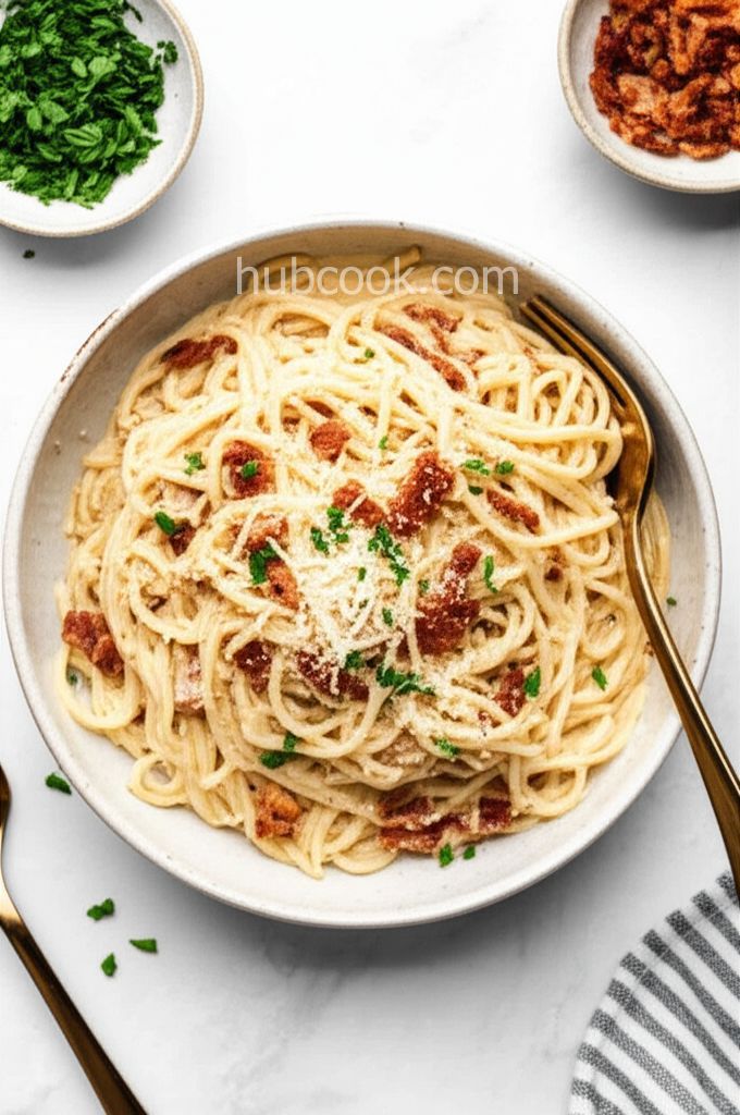 Greek Yogurt Carbonara