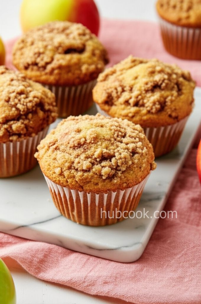 Jumbo Apple-Walnut Muffins