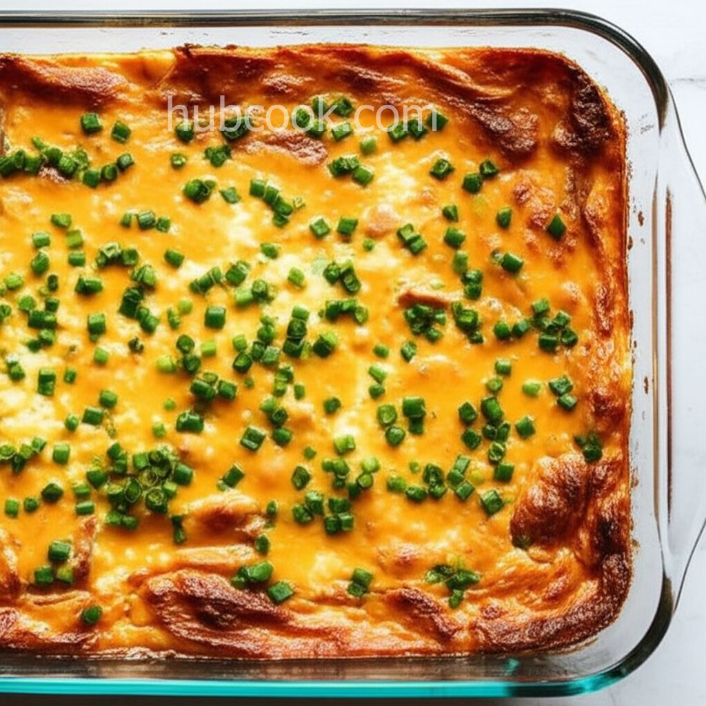 Nana's Green Chile Make-Ahead Breakfast Casserole