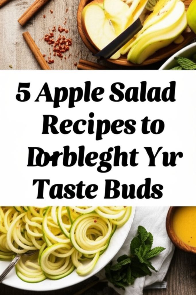 5 Apple Salad Recipes to Delight Your Taste Buds